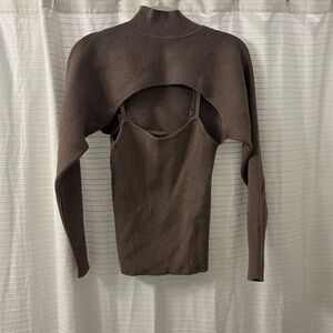 Banana republic tank and shrug set